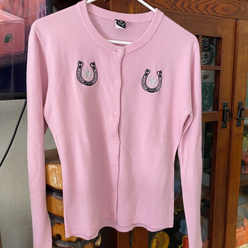 Rockabilly cardigan sweater